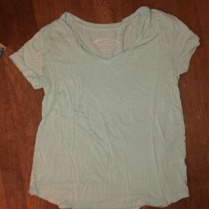 teal v neck